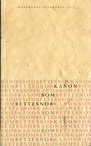 modersmaal-selskabet-aarbog-2005-kanon-som-rettesnor-180px-bred Modersmål-Selskabets årbog 2005 med titlen Kanon som rettesnor