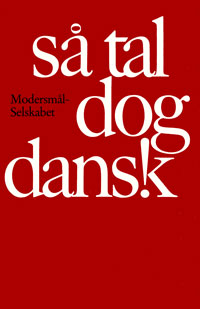 Forsiden af Så tal dog dansk (Årbog 1982)