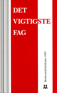 Forsiden på Det vigtigste fag (Årbog 1997)